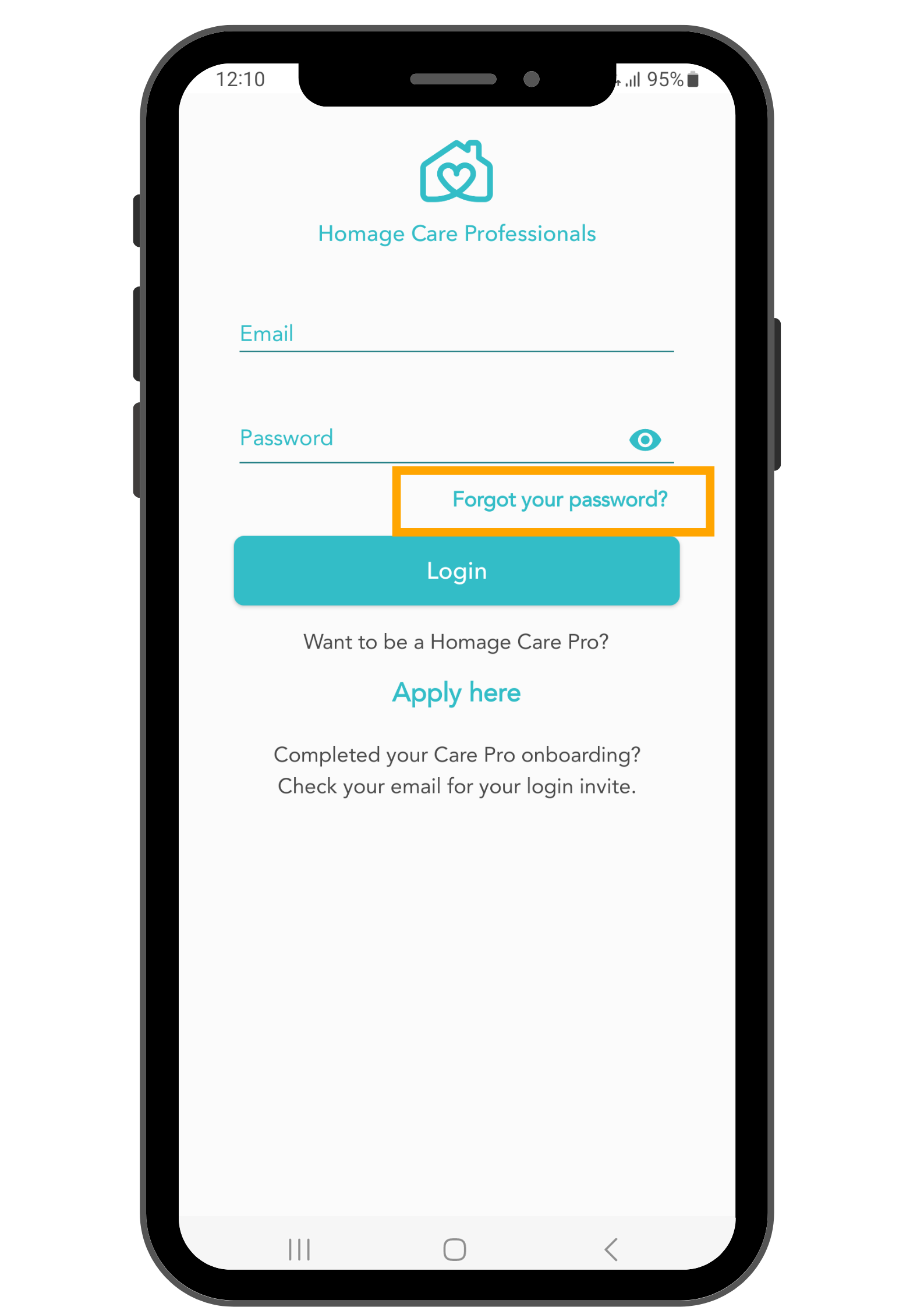How do I reset my password? Homage Singapore